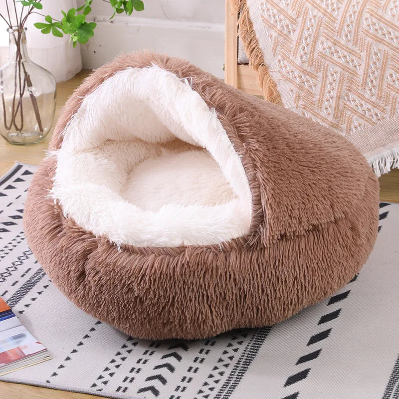 Cozy Cave™ – De Ultieme Knusse Schuilplek voor Huisdieren