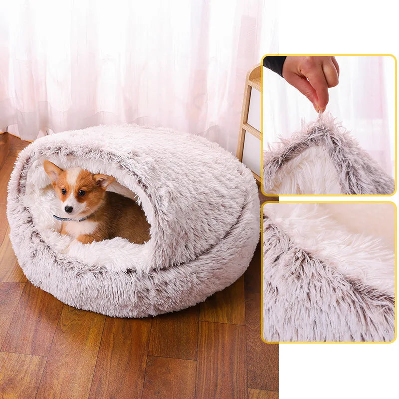 Cozy Cave™ – De Ultieme Knusse Schuilplek voor Huisdieren